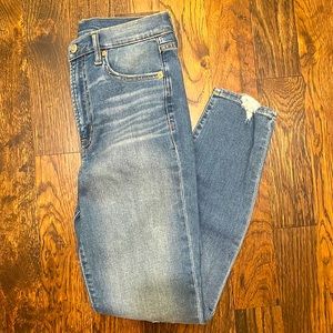 Gap True Skinny Ankle Sky High Jeans, Size 27/4r